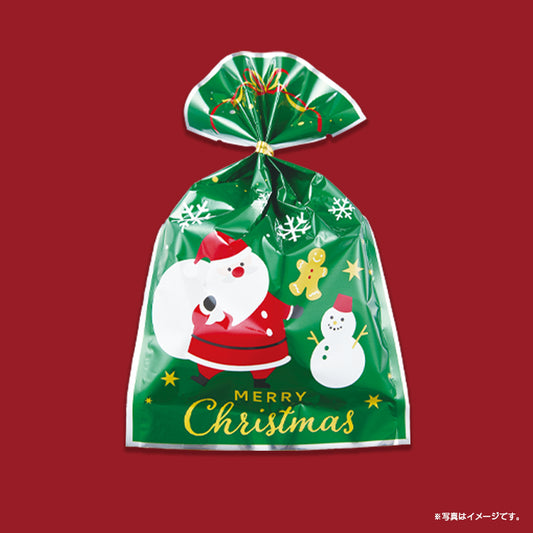 クリスマスハッピーギフト緑